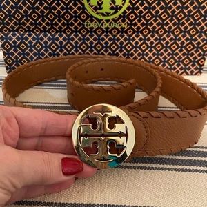 Tory Burch Marion Whipstitch Belt